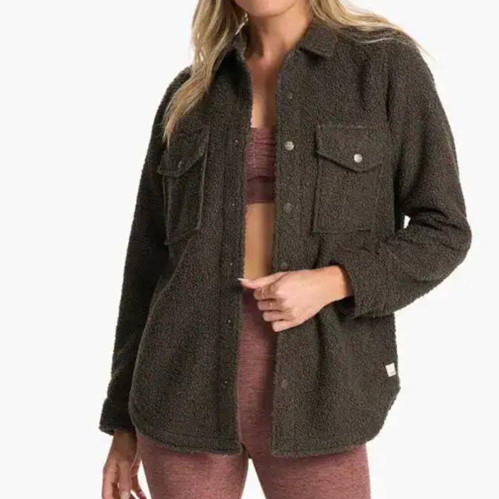 Vuori Sycamore Green Shirt Jacket Small